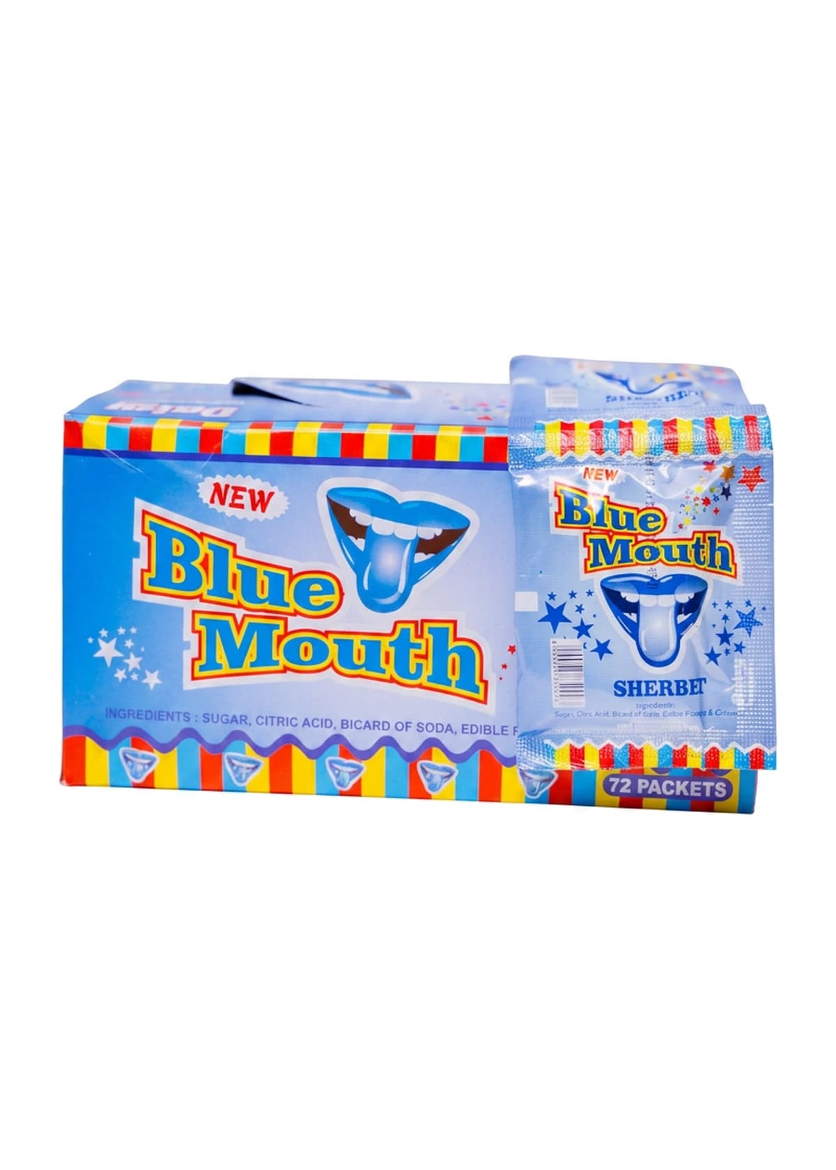 Daisy Blue Mouth Candy