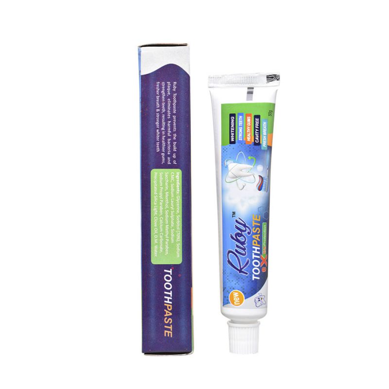 RUBY TOOTHPASTE REGULAR 50G – ARU INDUSTRIES LTD